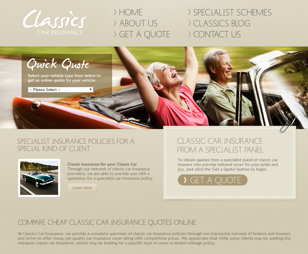 Classics Car Insurance